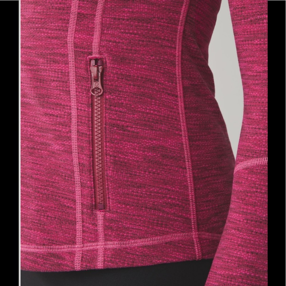 🌺Lululemon Define Jacket-Jacquard Berry Rumble🌺 - Picture 13 of 16